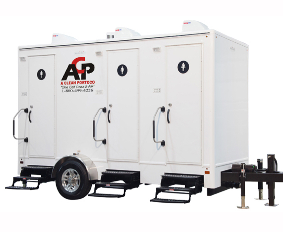 3-Stall Restroom Trailer