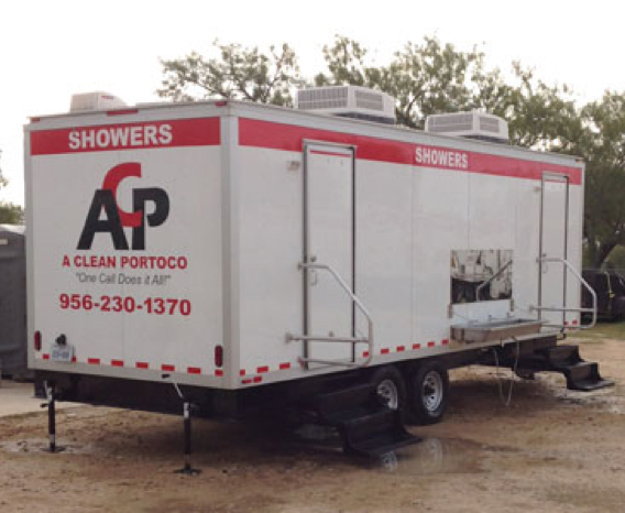 8-Stall Shower Trailer